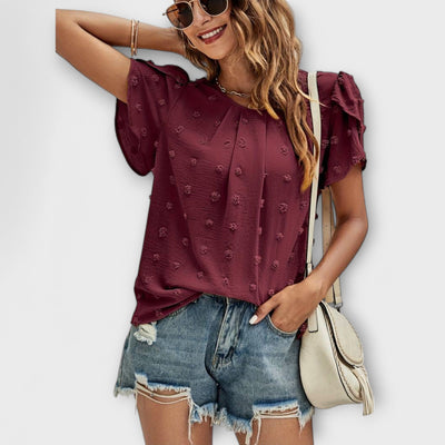 Charlotte | The Perfect Swiss-Dot Blouse
