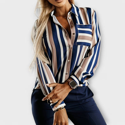 Emily | Casual & Stylish Striped Blouse