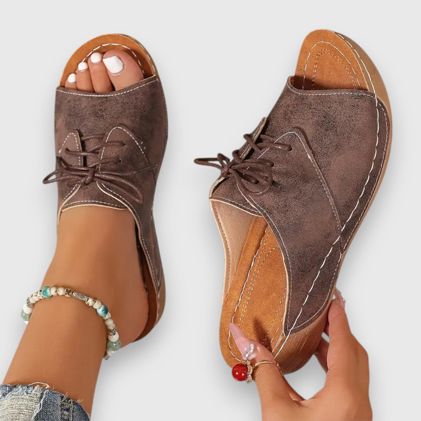 Saskia | Vintage Style Sandals