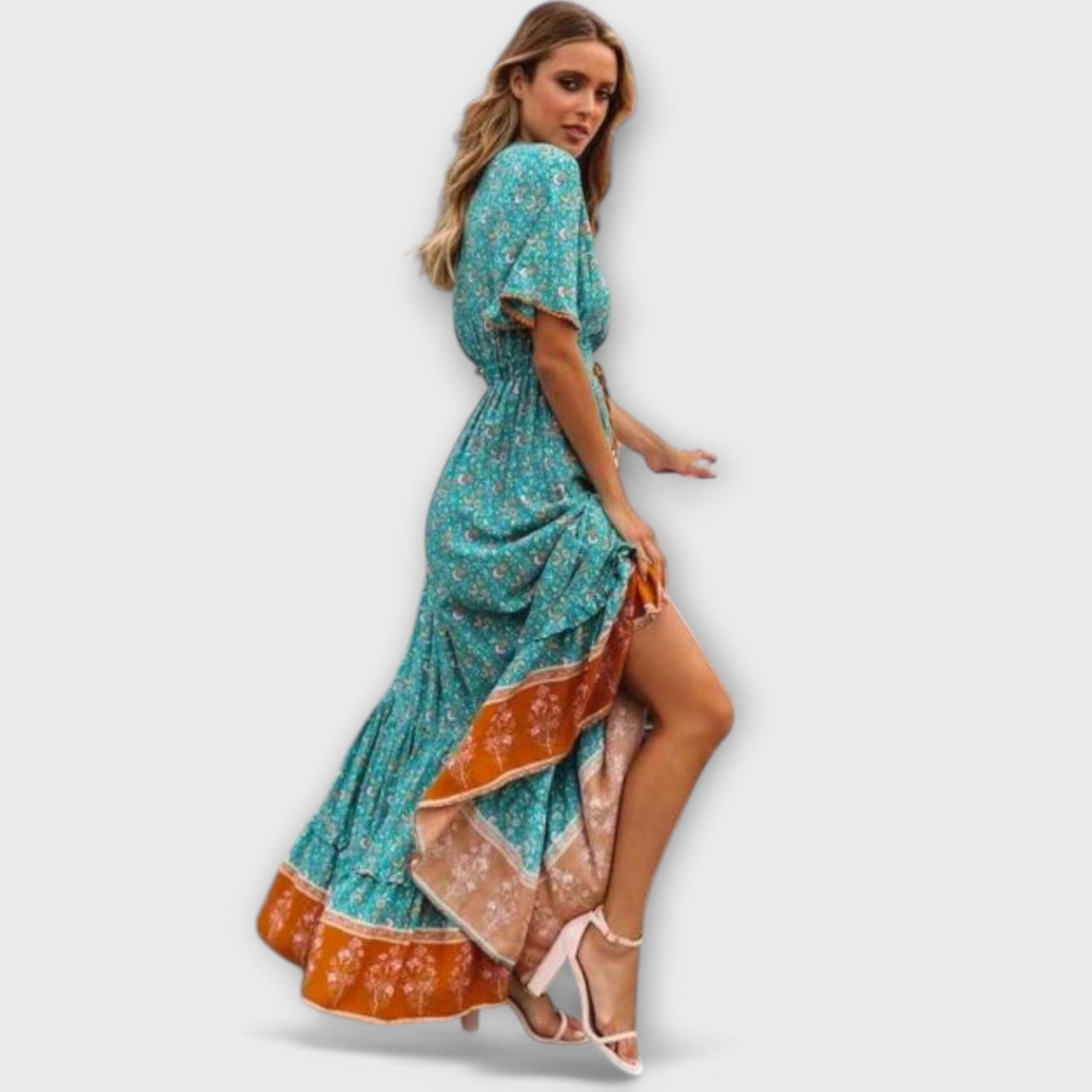 Sirva | Boho Maxi Dress