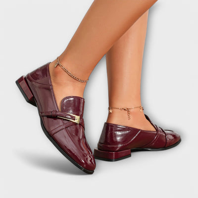 Rianna | Burgundy Loafer