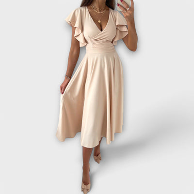 Lilo | Elegant V-Neck Dress