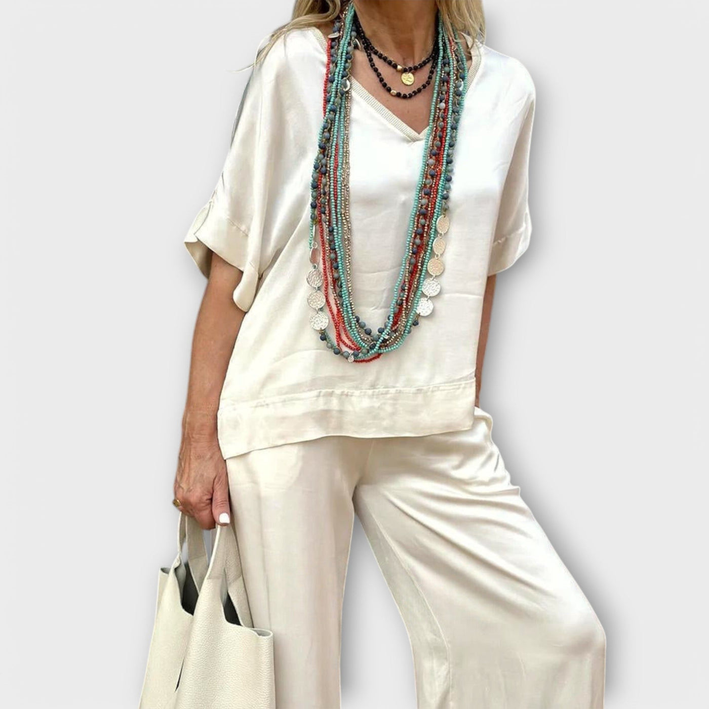 Didi | Blouse and Pants Hazel Elysian Elegance