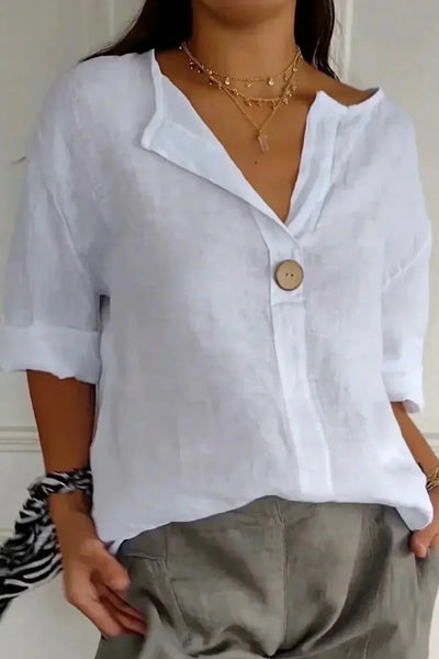 Morgan & Stella Vermont™ | Relaxed Linen Top