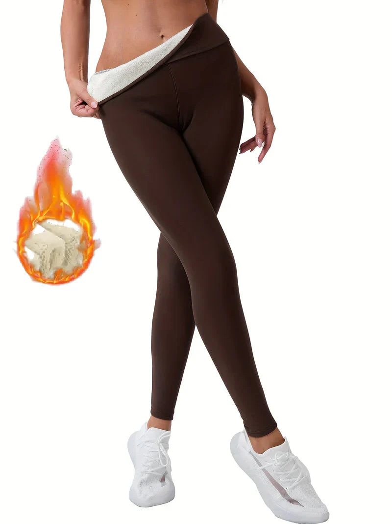 Clara | High Waist Fleece Lined Leggings