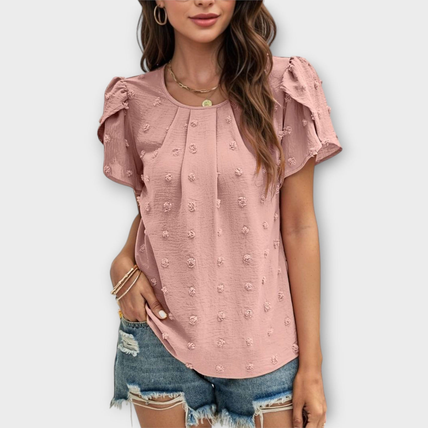 Charlotte | The Perfect Swiss-Dot Blouse