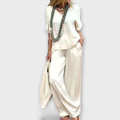 Didi | Blouse and Pants Hazel Elysian Elegance