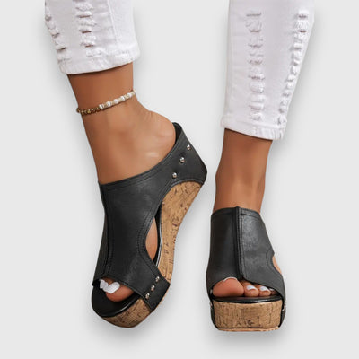 Vicky | Wedge Sandals