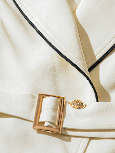 Sophia™ | Elegant Vest With Belt