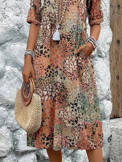Morgan & Stella Vermont™ | Vibrant Everyday Midi with Pockets