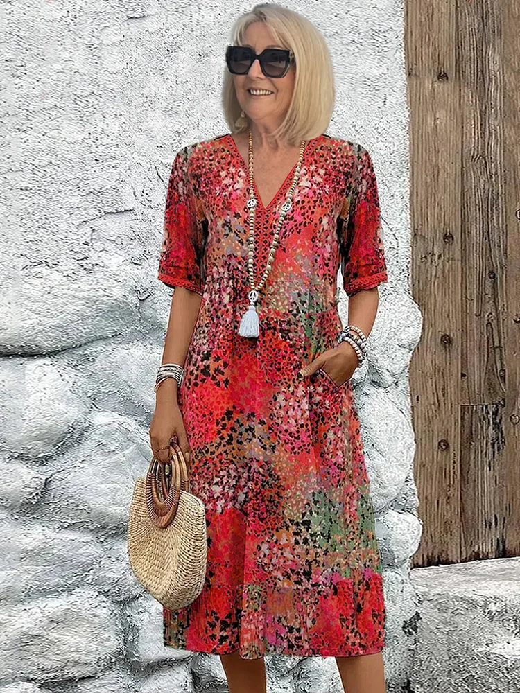 Morgan & Stella Vermont™ | Vibrant Everyday Midi with Pockets