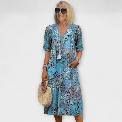 Jasmine | Vibrant Floral Dress