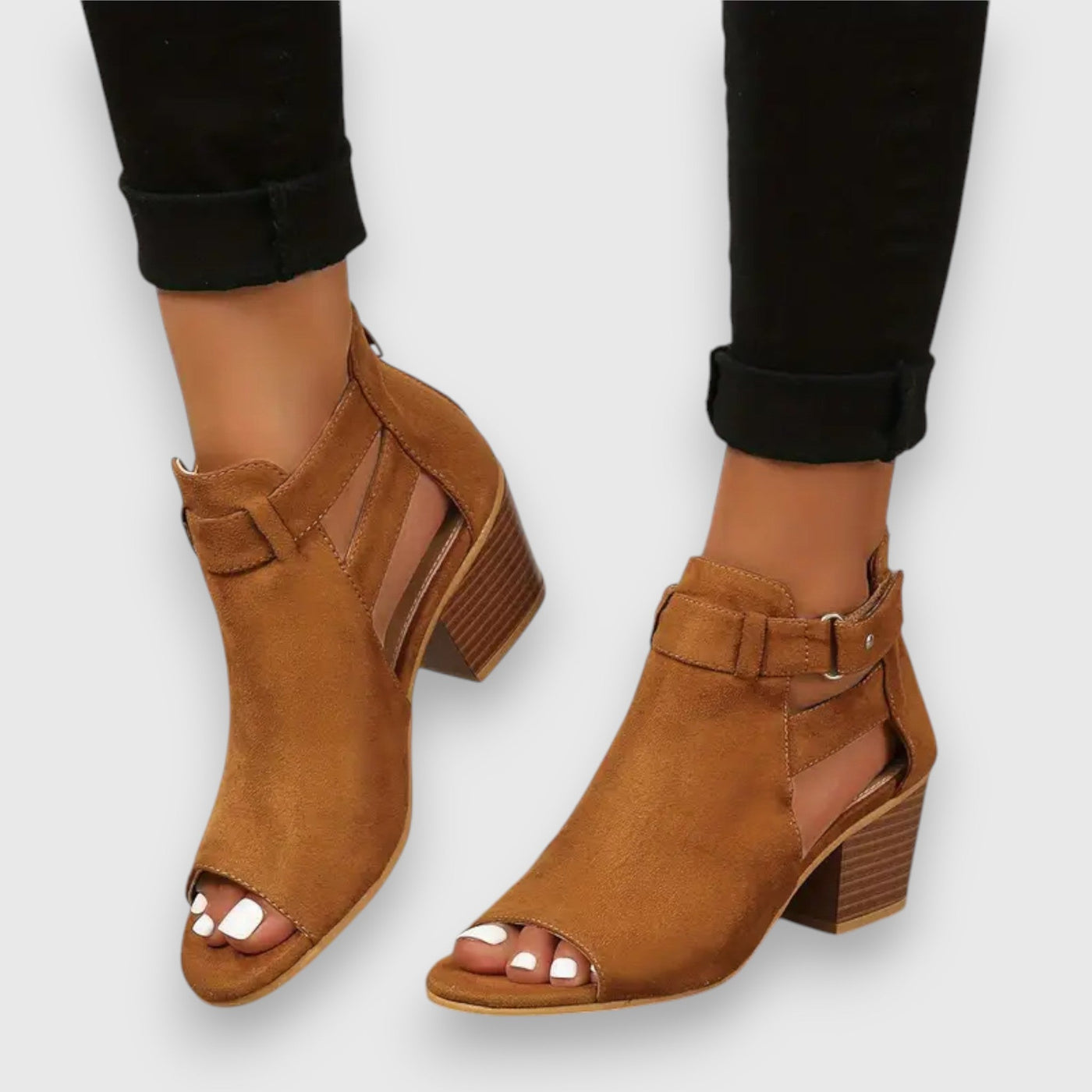 Nadine | Sandals with Thick Heels