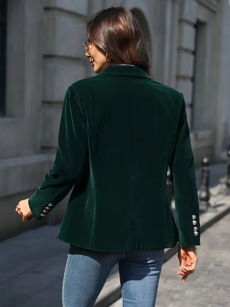 Savannah™ | Elegant Velvet Blazer