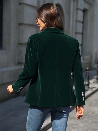 Savannah™ | Elegant Velvet Blazer