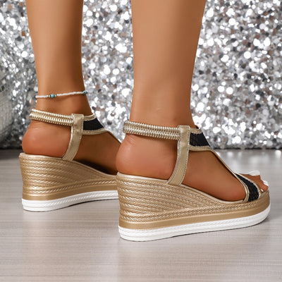 Sarah | Orthopedic slip-on wedge heels