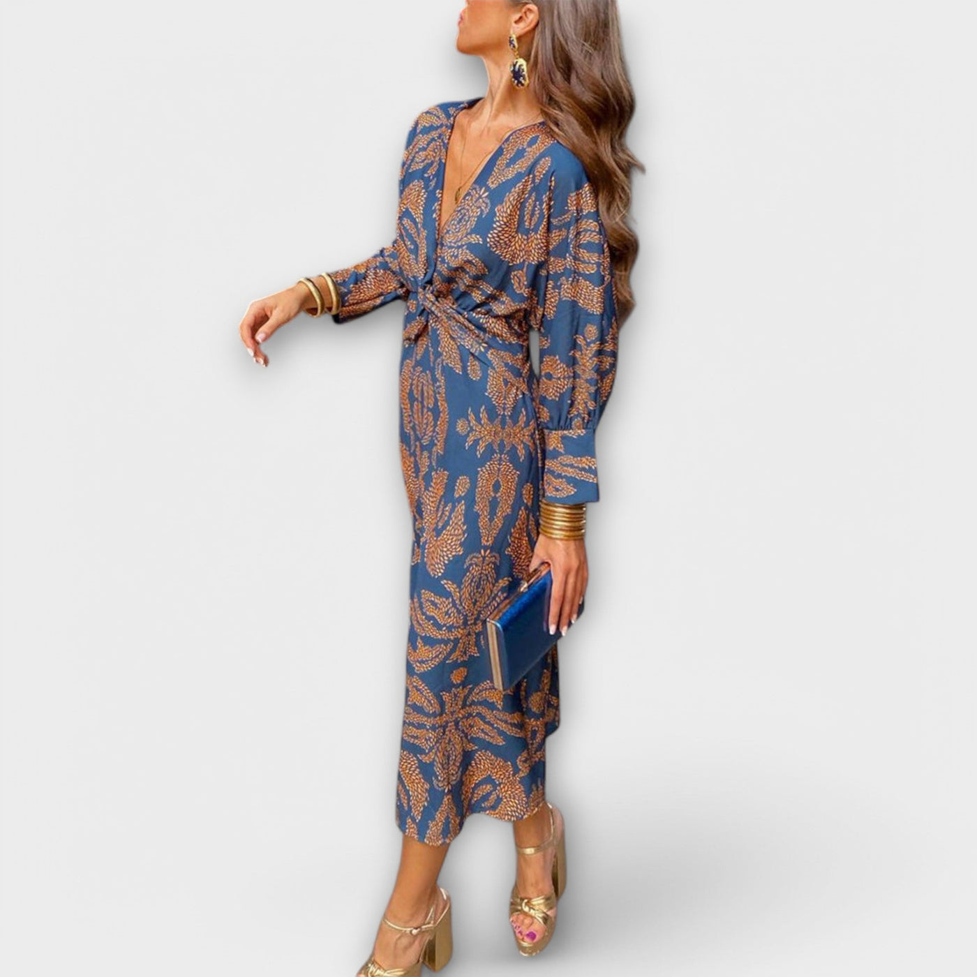 Oriana | Elegant dress with long sleeves