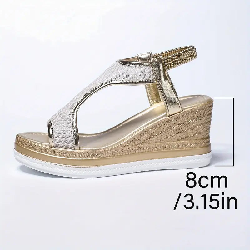 Sarah | Orthopedic slip-on wedge heels