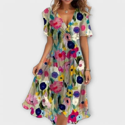 Annegret | Colourful Dress