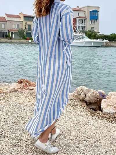 Danica™ | Striped Shirt Dress