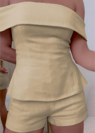 Morgan & Stella Vermont™ | White Cotton and Linen Two-piece Suit