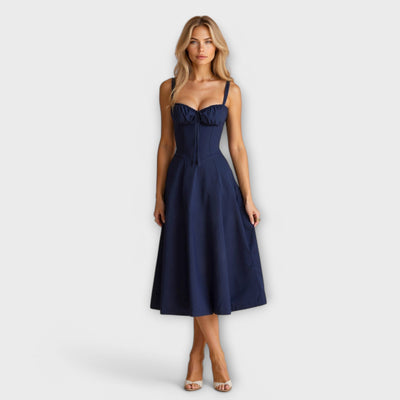 Lora | Dress with V-neck