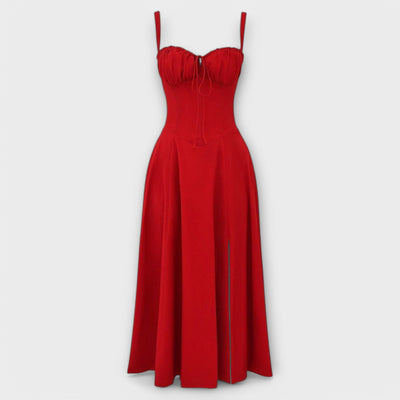 Lora | Dress with V-neck