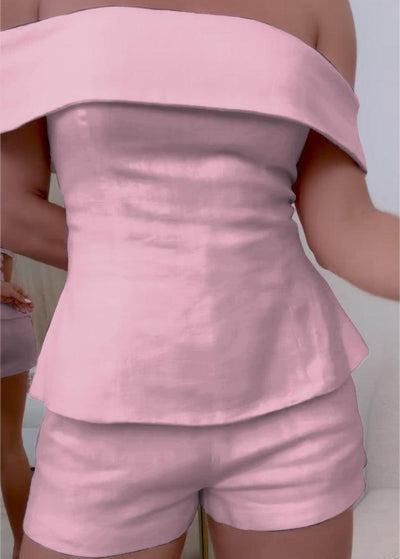 Morgan & Stella Vermont™ | White Cotton and Linen Two-piece Suit