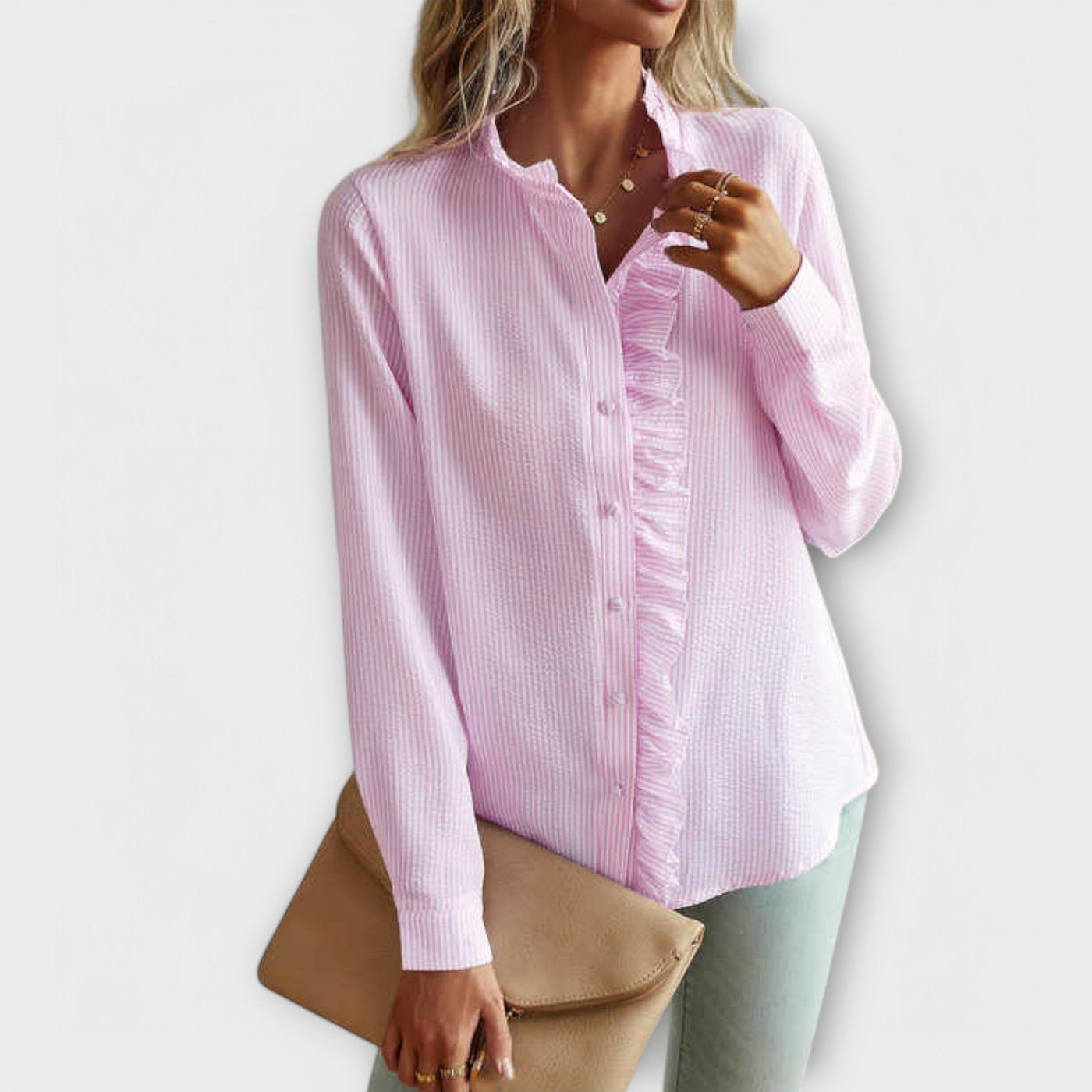 Lily | Elegant Long-Sleeved Blouse