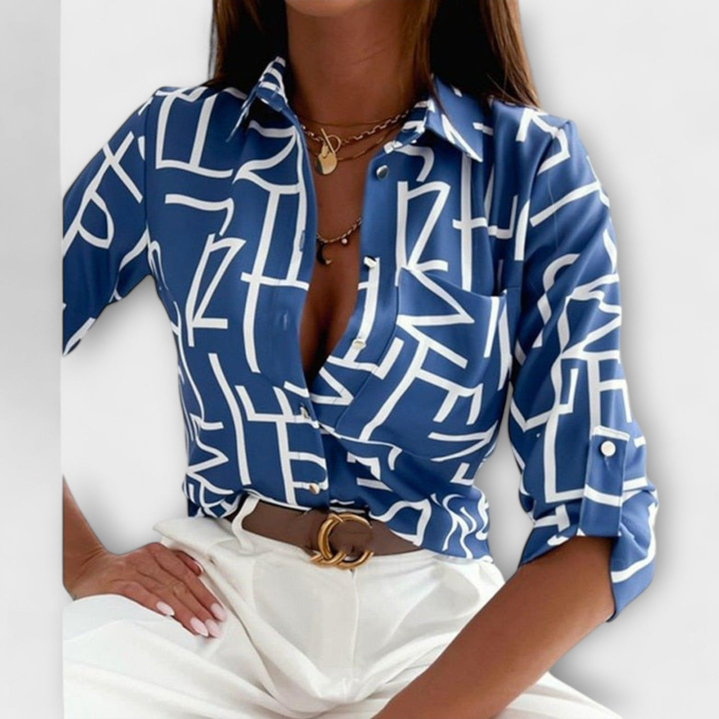 Vanity | Blouse with Classic Collar
