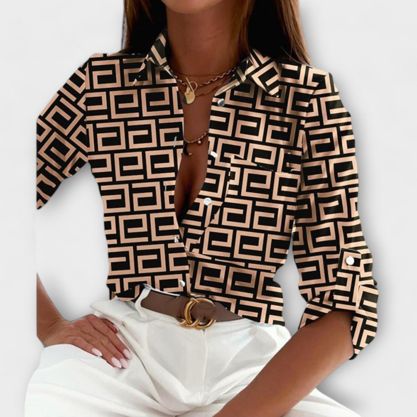 Vanity | Blouse with Classic Collar
