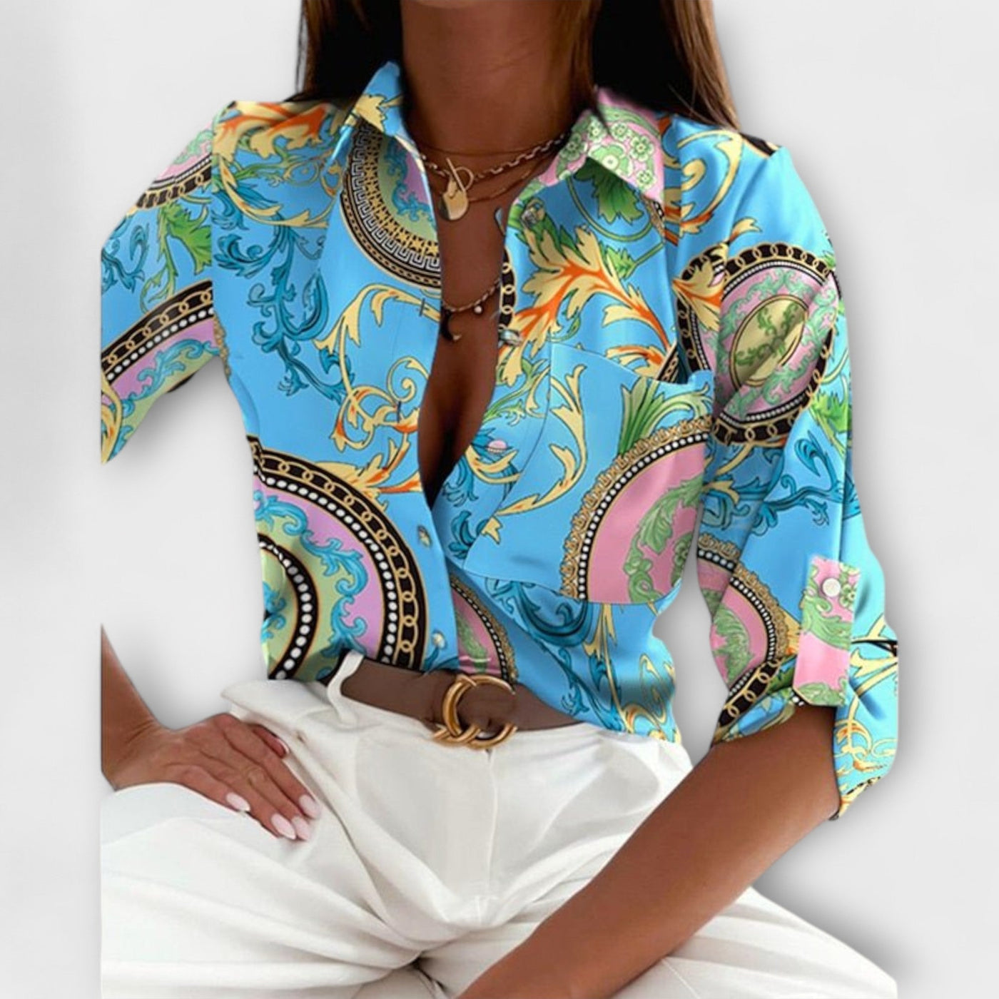 Vanity | Blouse with Classic Collar