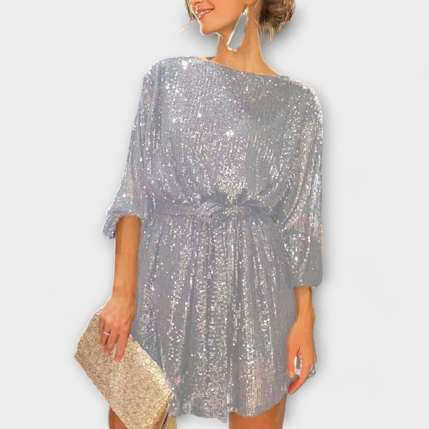 Lara | Loose Mini Party Dress