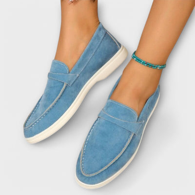 Mary |  Suede Loafers